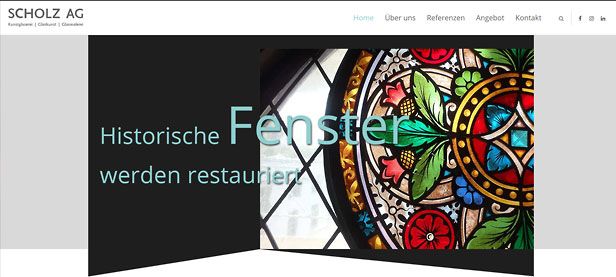 scholz-glaskunst.ch - Netwalk Referenz