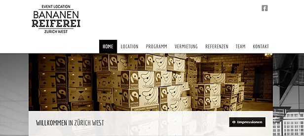 Zur bananenreiferei.ch Webseite
